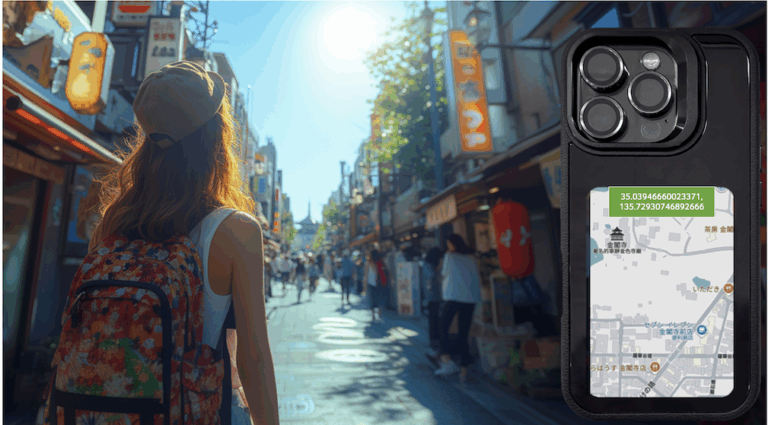 使用情境｜國外旅遊 應用方式｜目標景點地圖、地鐵路線圖